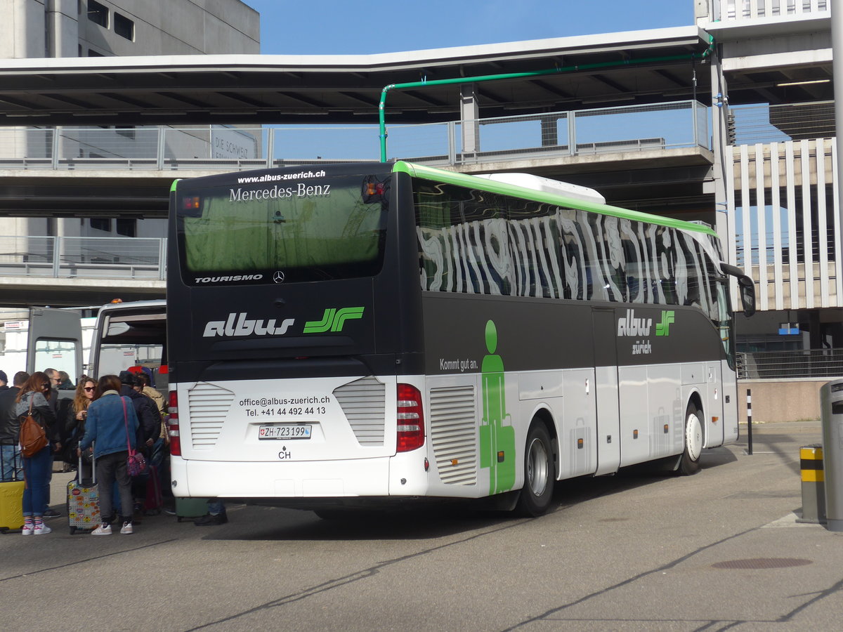 (190'130) - Albus, Zrich - Nr. 5161/ZH 723'199 - Mercedes am 15. April 2018 in Zrich, Flughafen