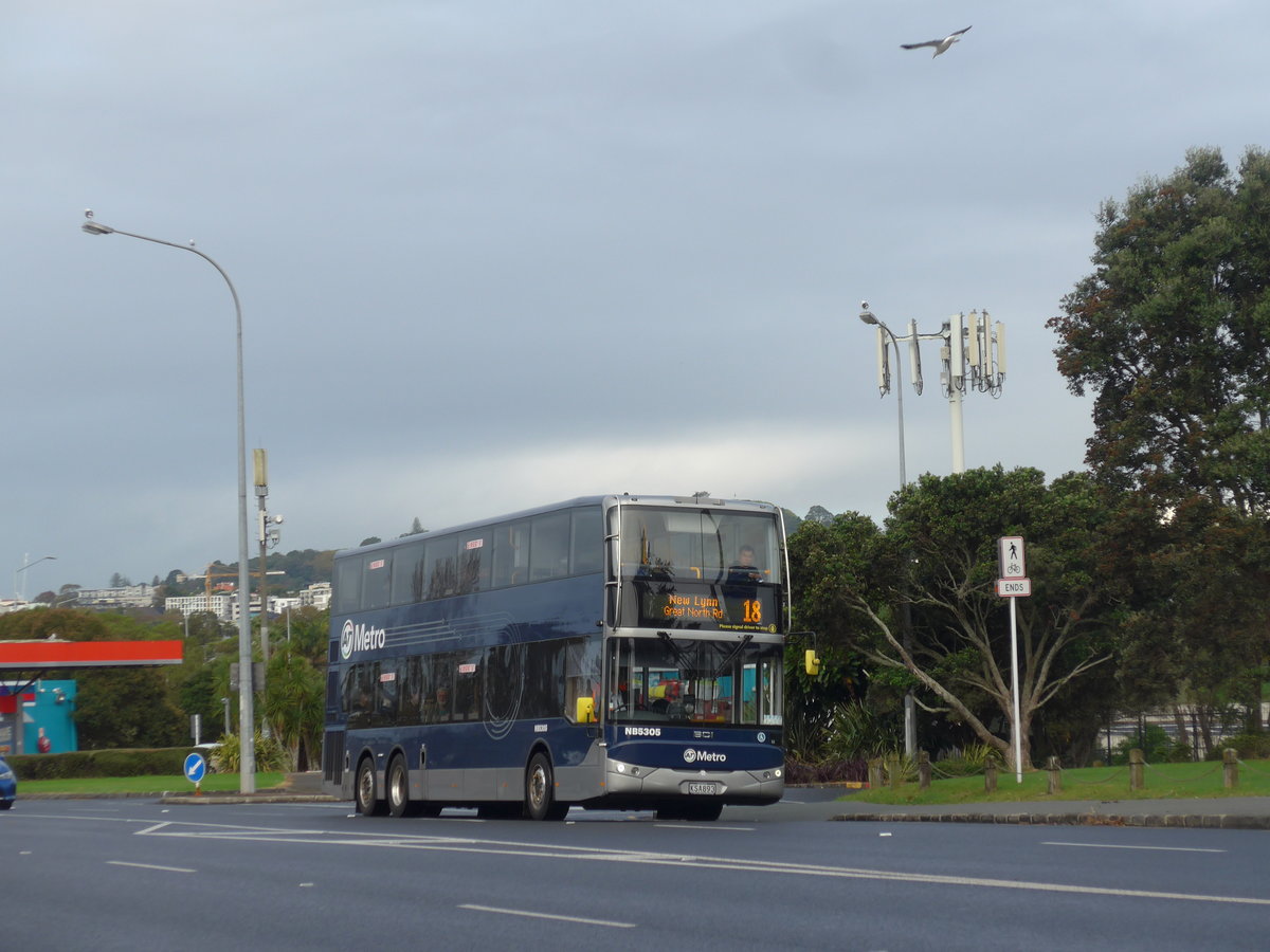 (192'143) - AT Metro, Auckland - Nr. NB5305/KSA893 - BCI am 30. April 2018 in Auckland, Motat