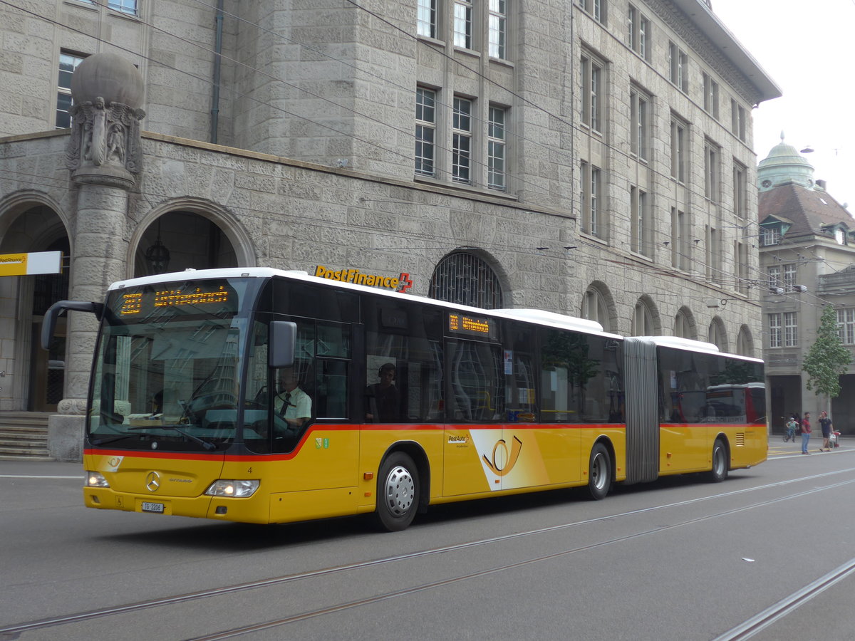 (192'796) - Eurobus, Arbon - Nr. 4/TG 2206 - Mercedes am 5. Mai 2018 beim Bahnhof St. Gallen