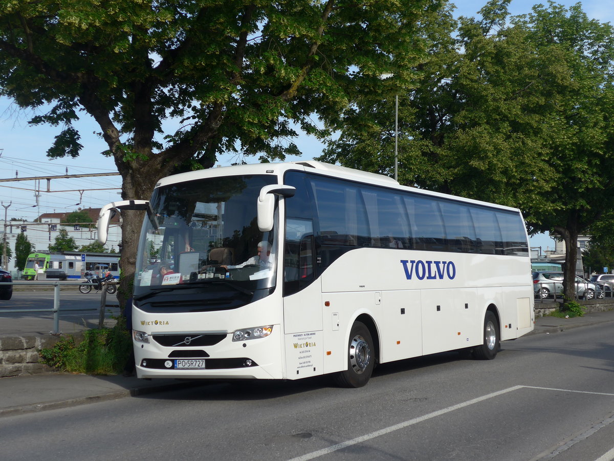(193'641) - Aus Polen: Wiktoria, Slesin - PO 5R727 - Volvo am 3. Juni 2018 bei der Schifflndte Thun