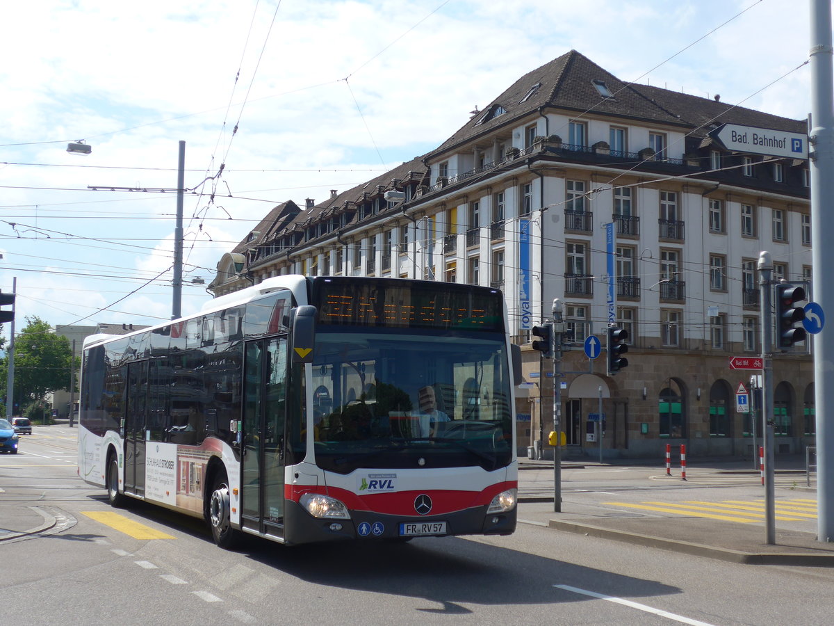 (193'905) - Aus Deutschland: RVO Hartheim - FR-RV 57 - Mercedes am 10. Juni 2018 in Basel, Badischer Bahnhof