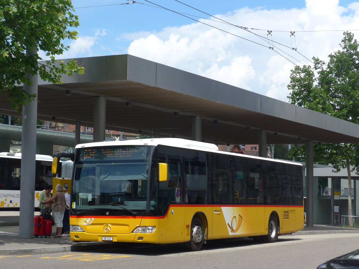 (193'942) - Rattin, Schaffhausen - Nr. 284(12)/SH 412 - Mercedes am 10. Juni 2018 beim Bahnhof Schaffhausen