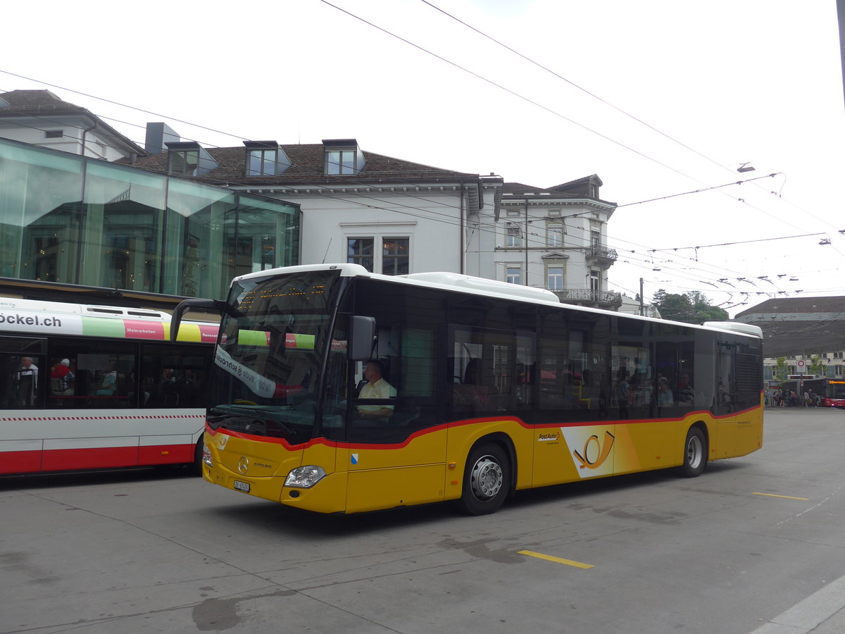(194'076) - Steiger, Schlatt - Nr. 335/ZH 67'476 - Mercedes am 17. Juni 2018 beim Hauptbahnhof Winterthur