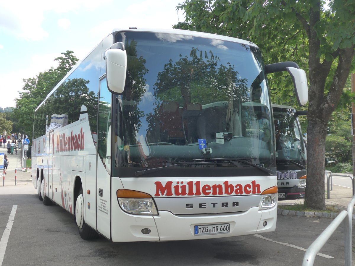 (194'234) - Mllenbach, Beckingen - MZG-MR 660 - Setra am 18. Juni 2018 in Freiburg, Karlsplatz