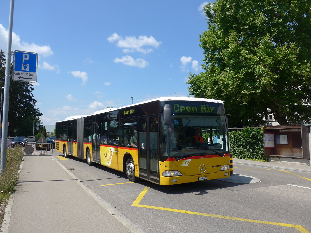 (194'615) - PostAuto Ostschweiz - TG 158'071 - Mercedes (ex Eruobus, Arbon Nr. 6) am 7. Juli 2018 in Frauenfeld, Jugendmusikschule