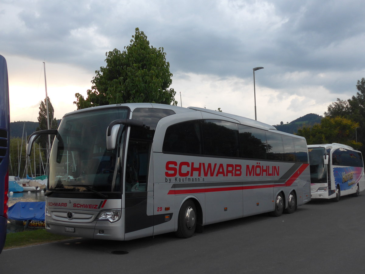 (194'777) - Schwarb, Mhlin - Nr. 29/AG 203'968 - Mercedes am 14. Juli 2018 in Thun, Strandbad