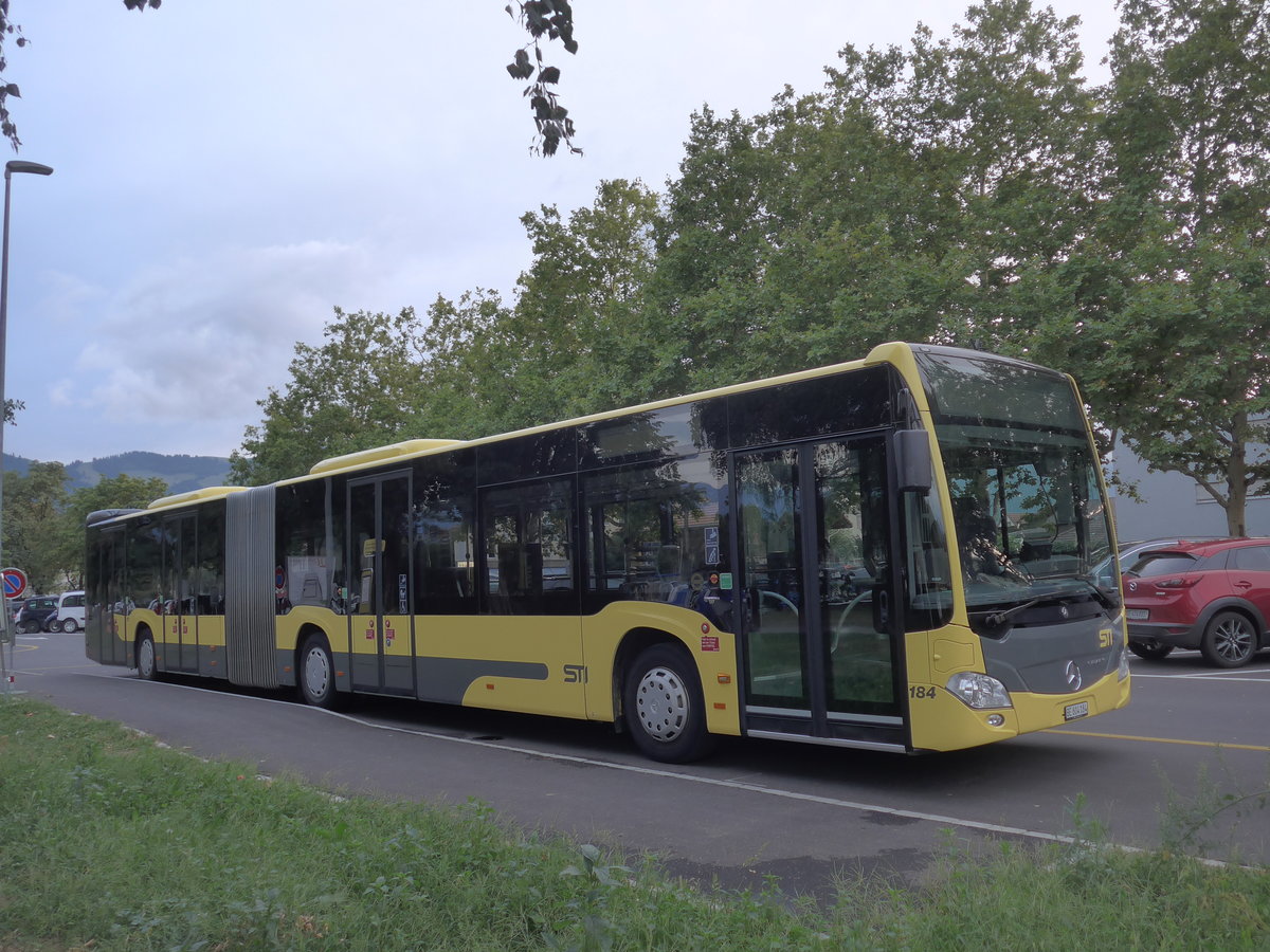 (195'796) - STI Thun - Nr. 184/BE 804'184 - Mercedes am 9. August 2018 in Thun, Lachen