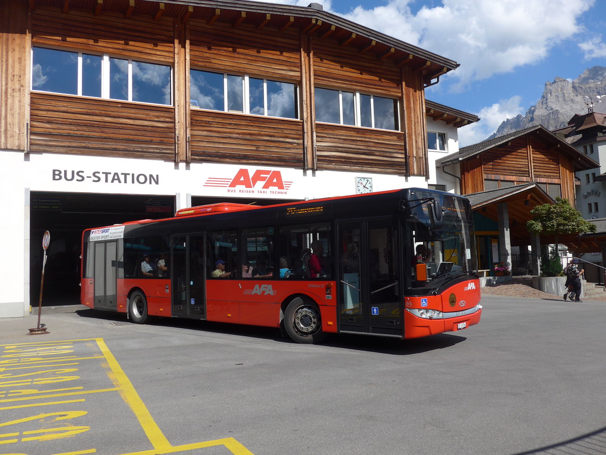 (195'820) - AFA Adelboden - Nr. 91/BE 26'704 - Solaris am 12. August 2018 in Adelboden, Busstation