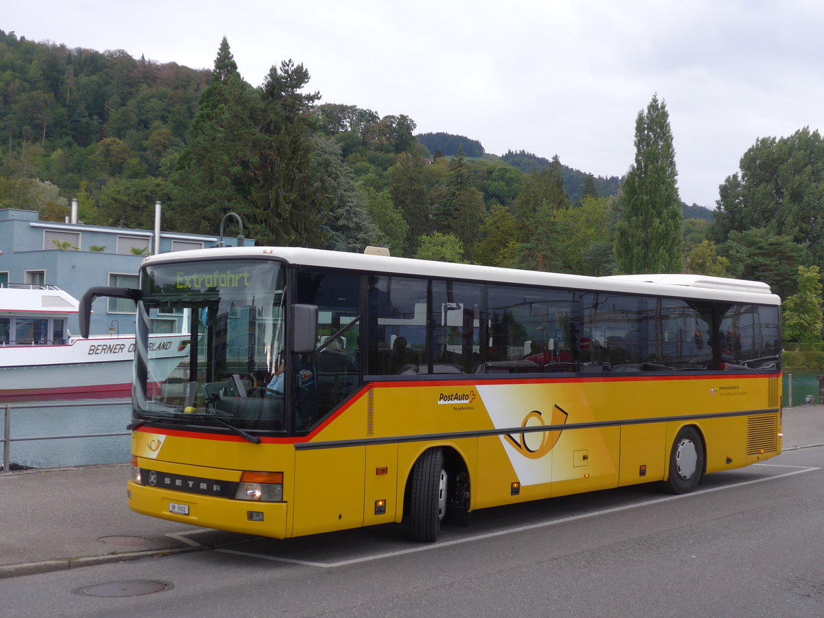 (196'203) - TSB Seelisberg - UR 9002 - Setra (ex AVG Grindelwald Nr. 16) am 25. August 2018 bei der Schifflndte Thun