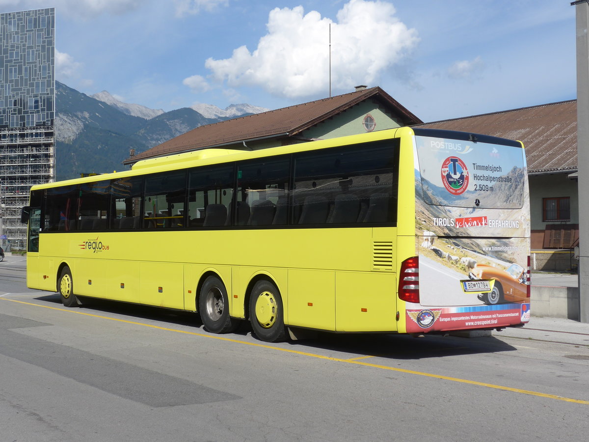 (196'708) - PostBus - BD 12'794 - Mercedes am 10. September 2018 beim Bahnhof Innsbruck