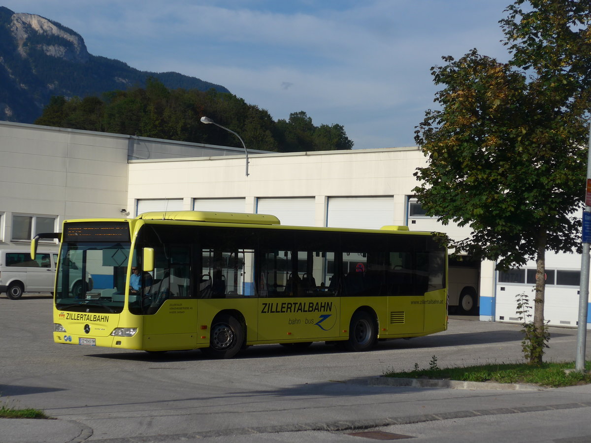(196'726) - ZVB Jenbach - SZ 840 YM - Mercedes am 10. September 2018 in Jenbach, Garage
