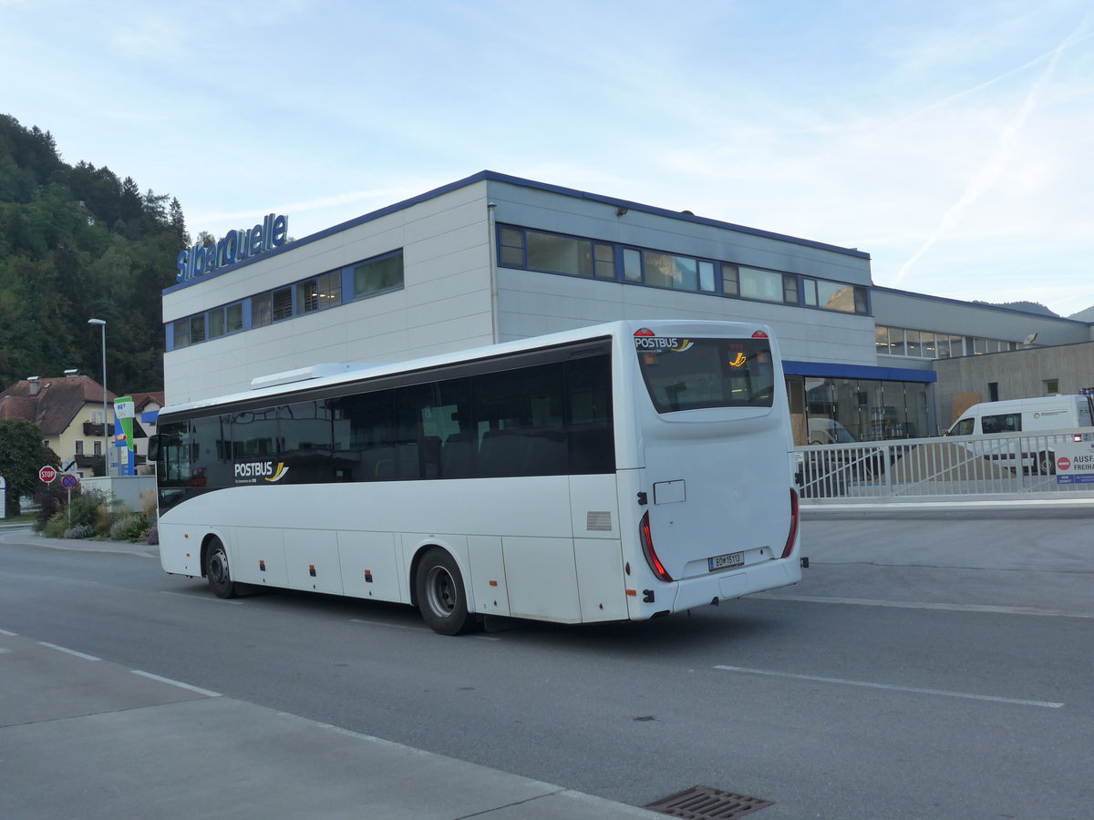 (196'732) - PostBus - BD 15'113 - Iveco am 11. September 2018 beim Bahnhof Brixlegg