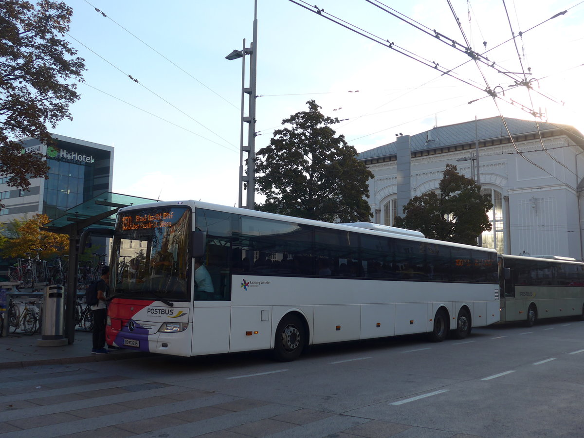 (196'997) - PostBus - BD 13'935 - Mercedes am 13. September 2018 beim Bahnhof Salzburg