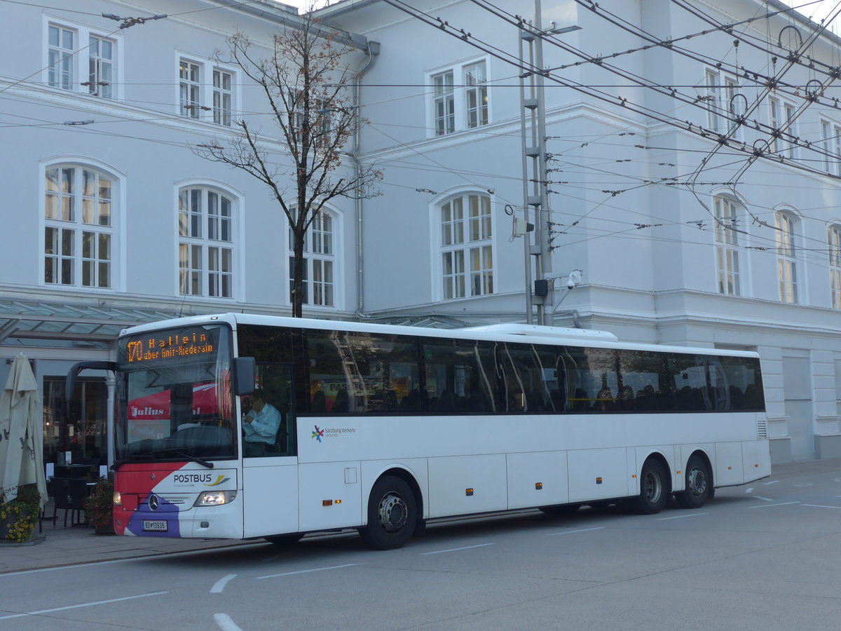 (197'025) - PostBus - BD 13'936 - Mercedes am 13. September 2018 beim Bahnhof Salzburg
