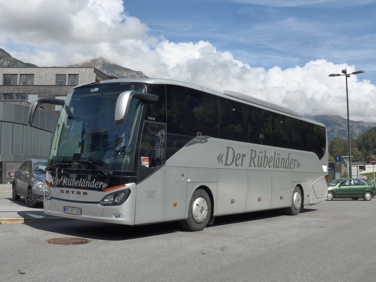 (197'652) - Aus Deutschland: Der Rbelnder, Rbeland - HZ-UA 100 - Setra am 15. September 2018 in St. Anton, Rendlbahn