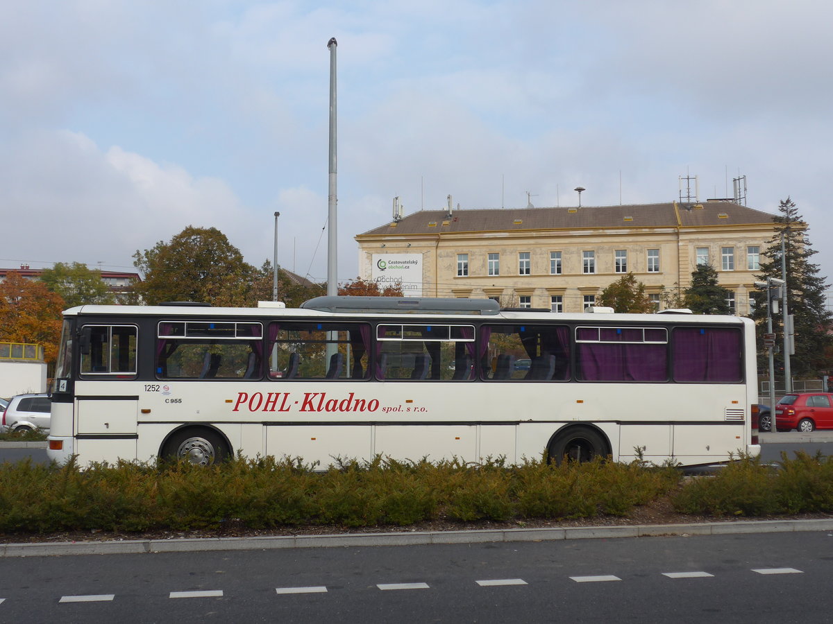 (198'561) - POHL, Kladno - Nr. 1252/3SB 8879 - Karosa am 19. Oktober 2018 in Praha, Ndraz Veleslavn