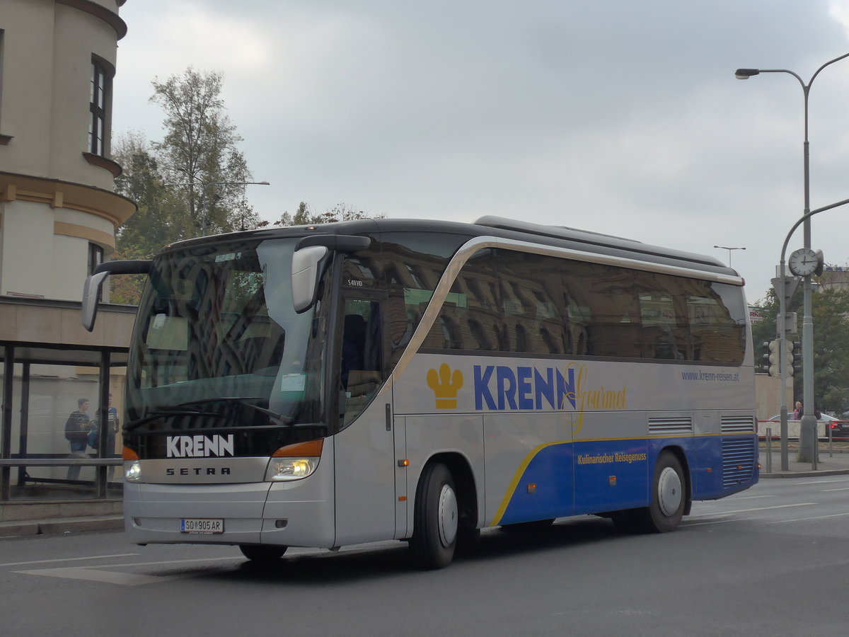 (198'576) - Aus Oesterreich: Krenn, Bad Reichenberg - SO 905 AR - Setra am 19. Oktober 2018 in Praha, Florenc