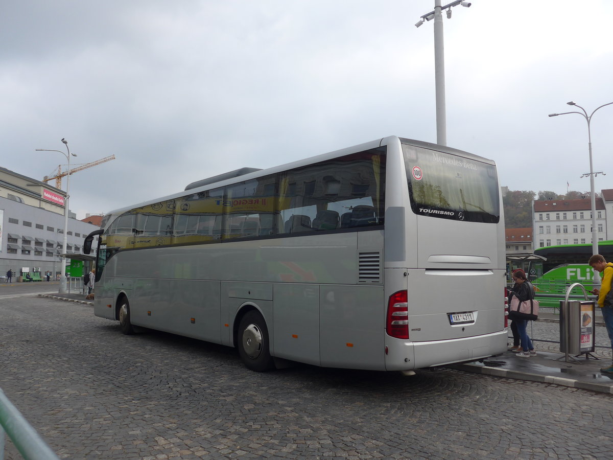 (198'619) - Sudek, Praha - 1AX 4311 - Mercedes am 19. Oktober 2018 in Praha, Florenc