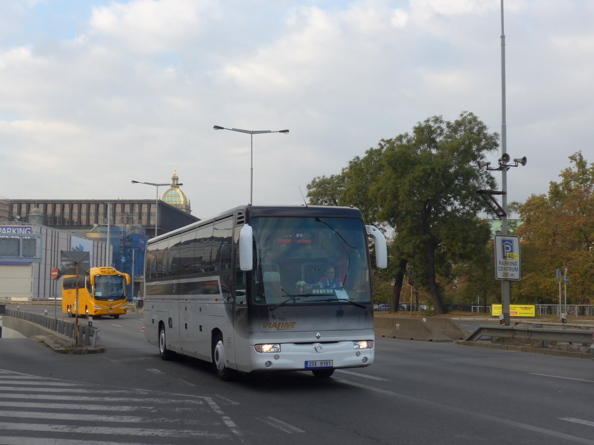 (198'948) - Pesek, Praha - 2SX 9191 - Irisbus am 21. Oktober 2018 in Praha, Hlavn Ndraz