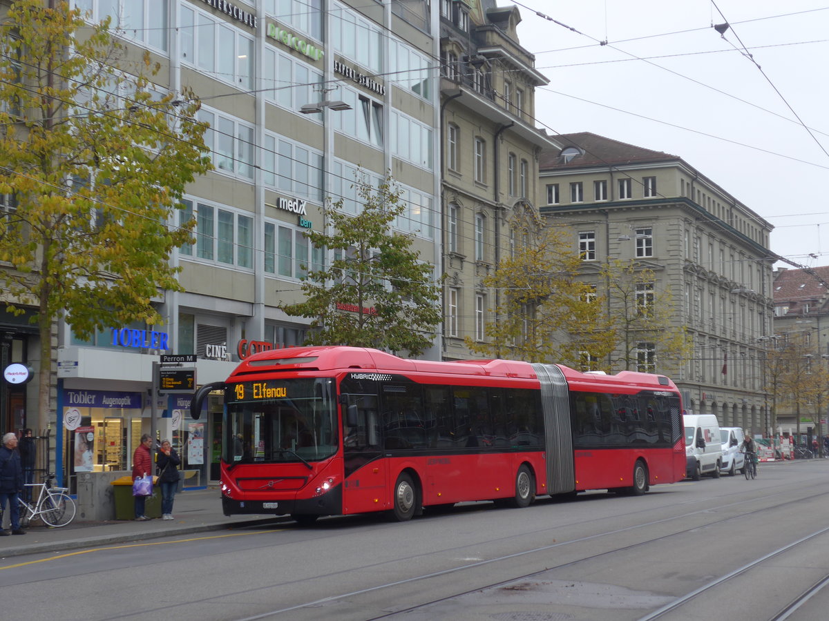 (199'118) - Bernmobil, Bern - Nr. 880/BE 832'880 - Volvo am 29. Oktober 2018 beim Bahnhof Bern