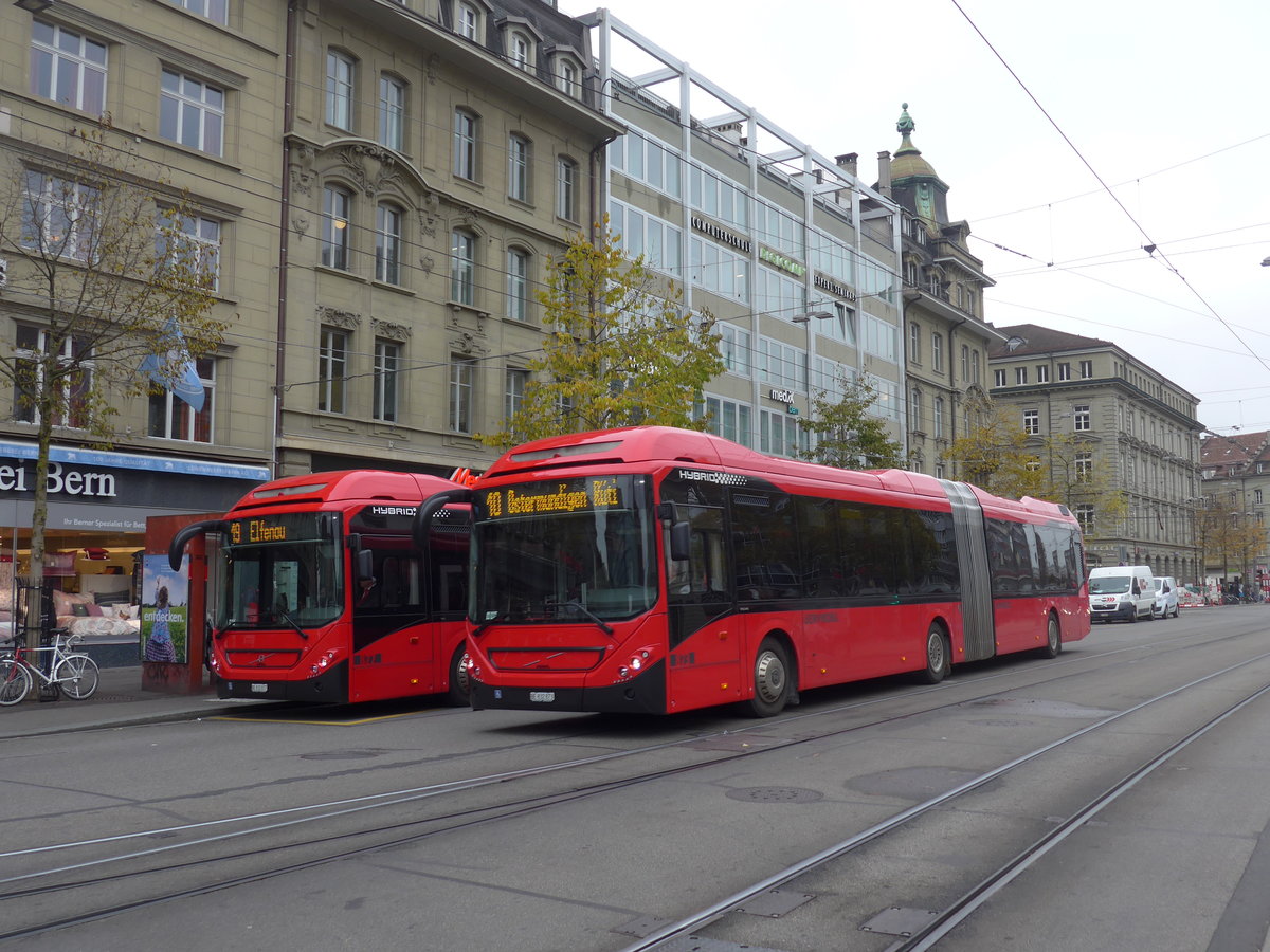 (199'129) - Bernmobil, Bern - Nr. 873/BE 832'873 - Volvo am 29. Oktober 2018 beim Bahnhof Bern