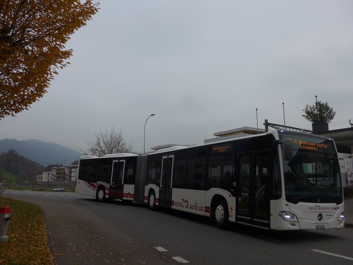 (199'313) - ARAG Ruswil - Nr. 50/LU 269'263 - Mercedes am 18. November 2018 beim Bahnhof Littau