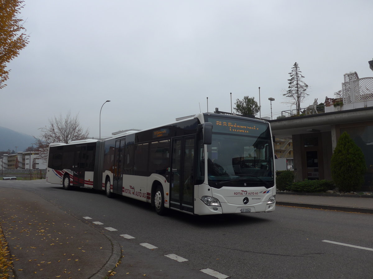 (199'323) - ARAG Ruswil - Nr. 39/LU 15'541 - Mercedes am 18. November 2018 beim Bahnhof Littau