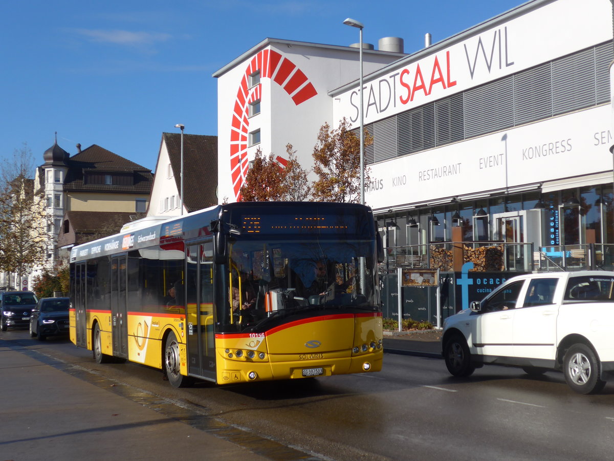 (199'542) - Schmidt, Oberbren - SG 397'503 - Solaris am 24. November 2018 beim Bahnhof Wil