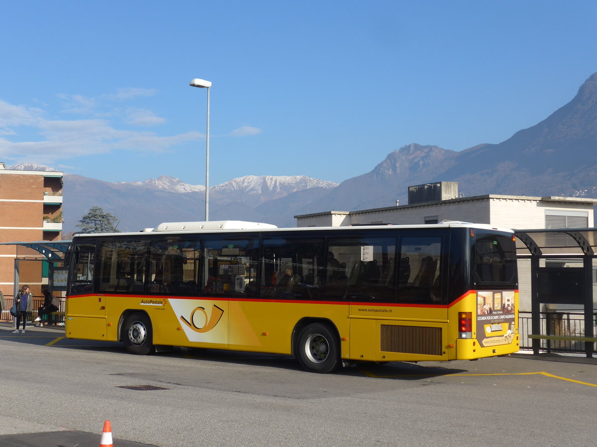 (199'733) - AutoPostale Ticino - Nr. 509/TI 215'203 - Volvo am 7. Dezember 2018 beim Bahnhof Lugano