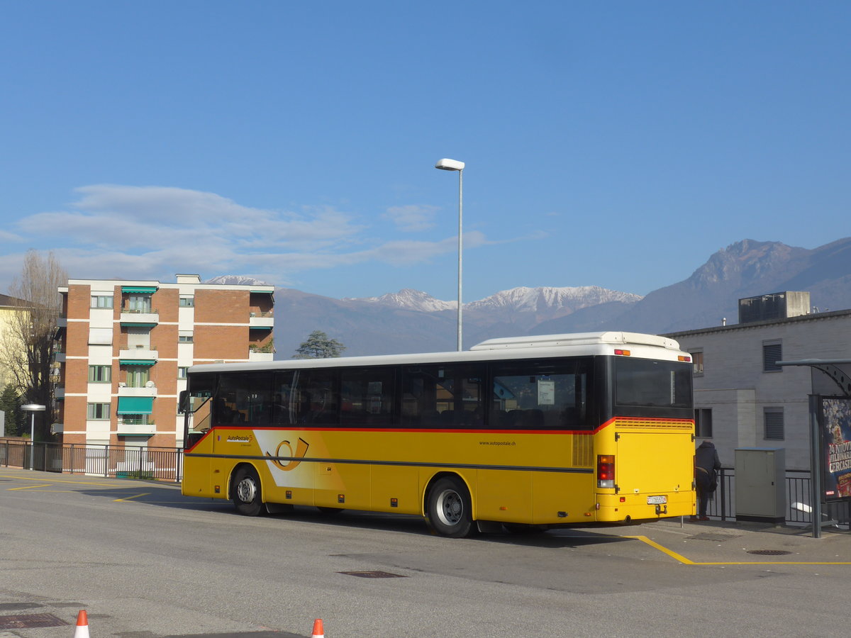 (199'736) - AutoPostale Ticino - Nr. 502/TI 165'672 - Setra (ex Marchetti, Airolo) am 7. Dezember 2018 beim Bahnhof Lugano