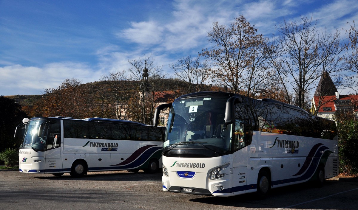 2 mal VDL Futura von Twerenbold/Schweiz im Oktober 2014 inKrems gesehen.