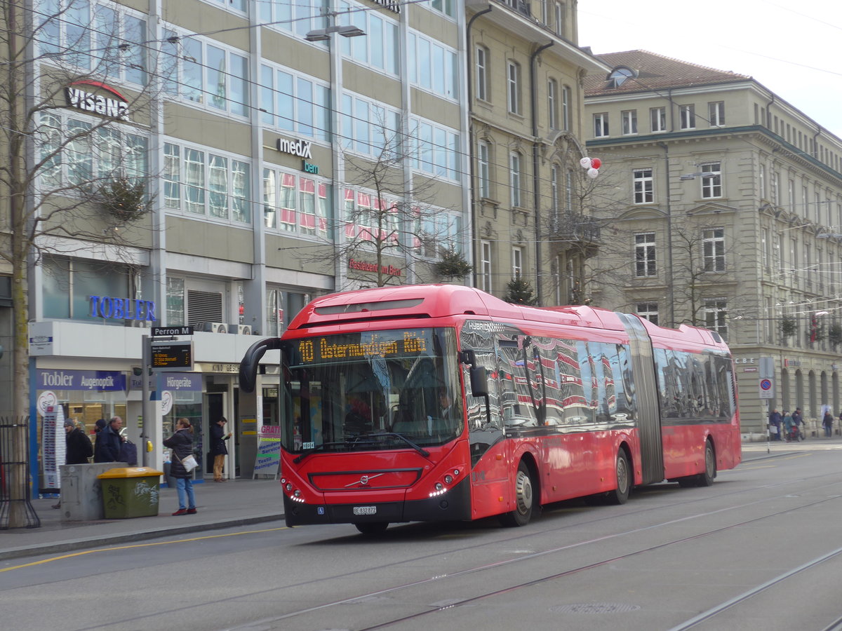 (200'444) - Bernmobil, Bern - Nr. 872/BE 832'872 - Volvo am 31. Dezember 2018 beim Bahnhof Bern
