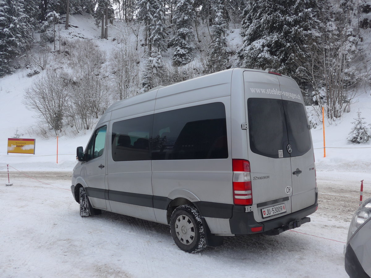 (200'750) - Stebler, Develier - JU 53'009 - Mercedes am 12. Januar 2019 in Adelboden, ASB