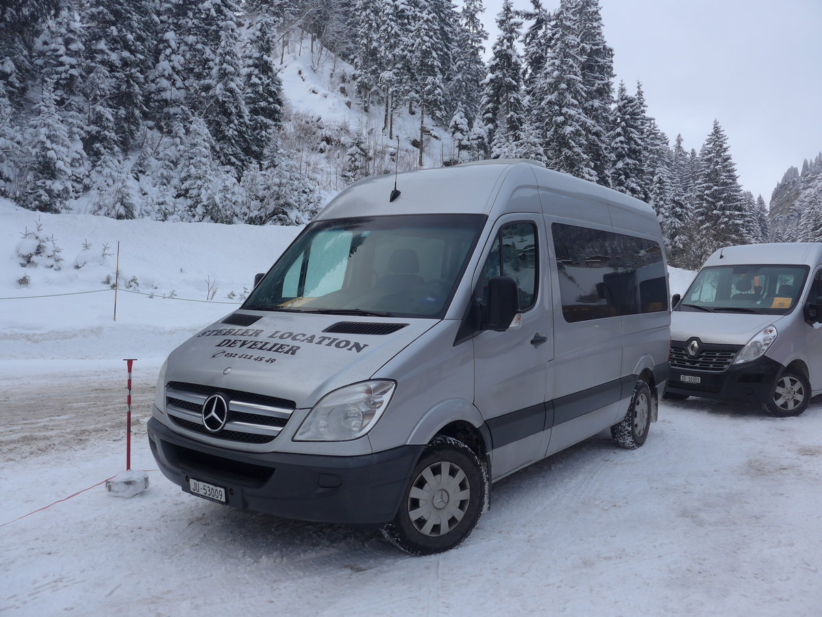 (200'751) - Stebler, Develier - JU 53'009 - Mercedes am 12. Januar 2019 in Adelboden, ASB