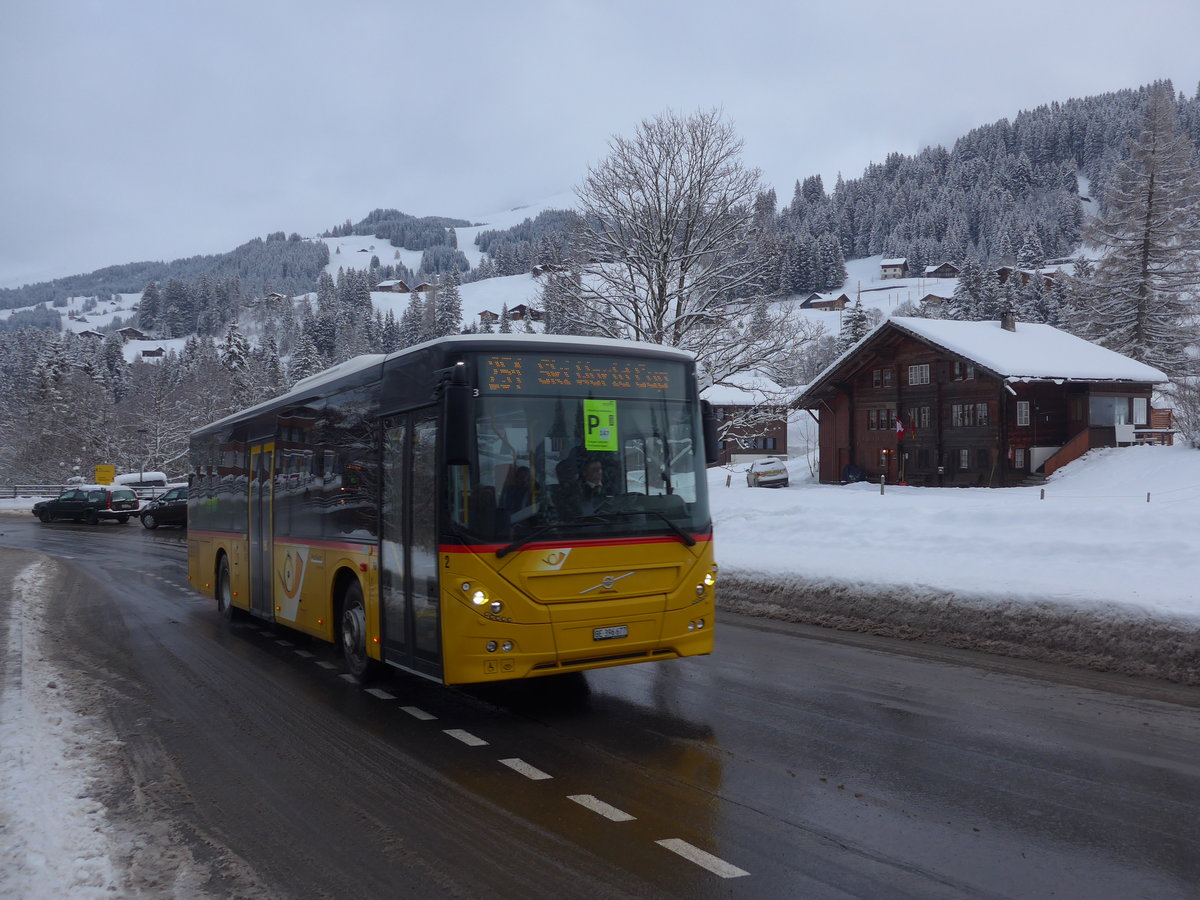 (200'762) - ASK Schangnau - Nr. 2/BE 396'677 - Volvo am 12. Januar 2019 in Adelboden, Oey