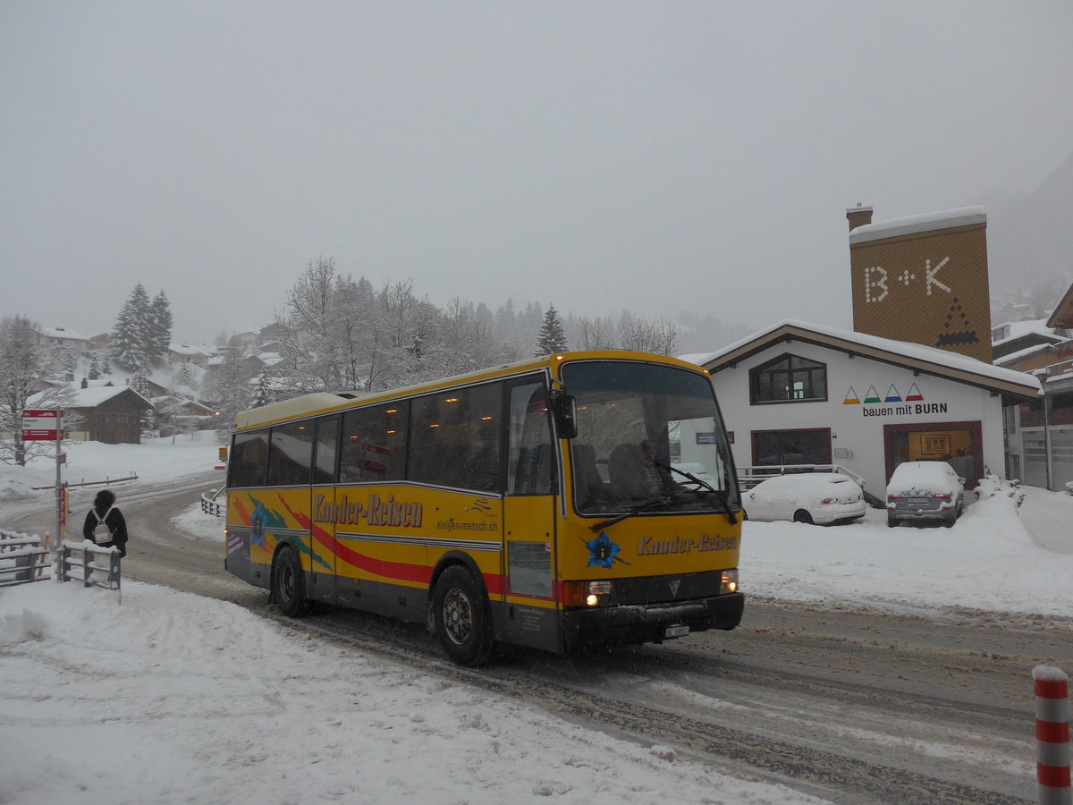 (201'046) - Kander-Reisen, Frutigen - Nr. 6/BE 59'817 - Vetter (ex AVG Grindelwald Nr. 18) am 13. Januar 2019 in Adelboden, Oey