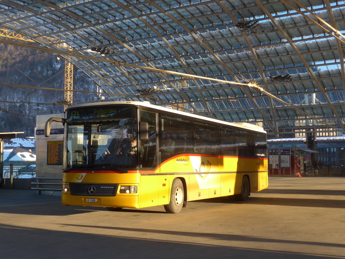(201'300) - Terretaz, Zernez - GR 53'800 - Mercedes am 19. Januar 2019 in Chur, Postautostation
