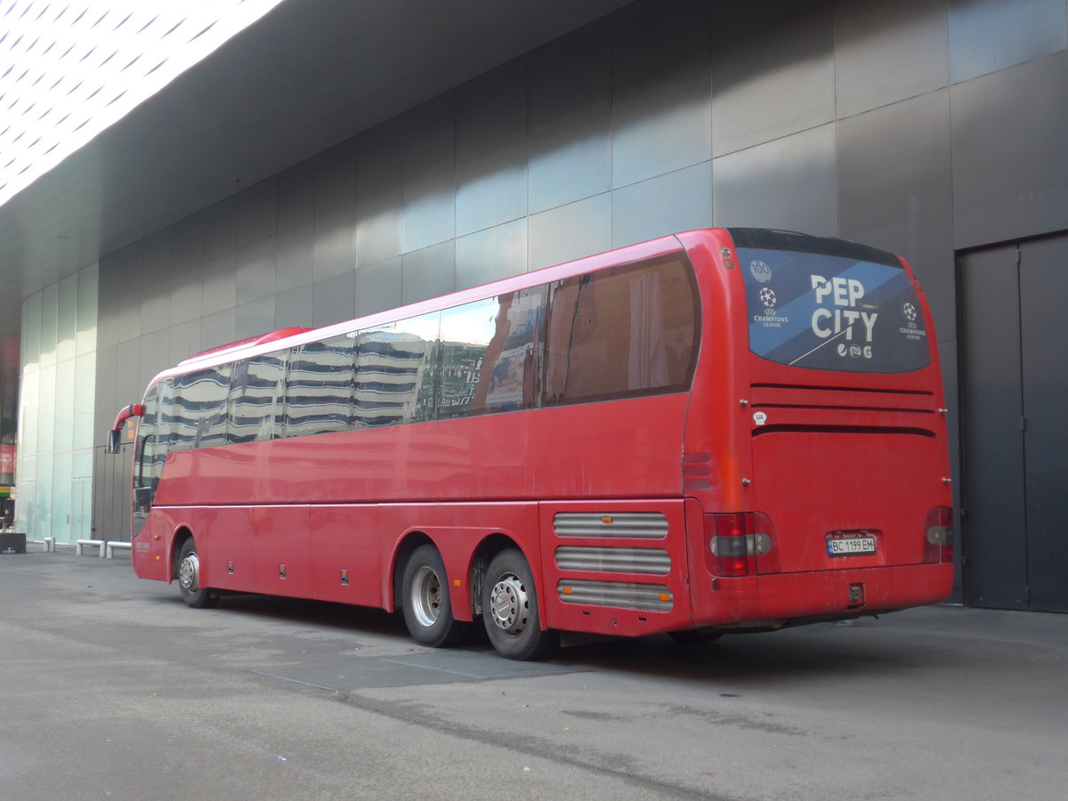 (201'559) - Aus der Ukraine: Vista Tour - BC 1199 EM - MAN am 11. Februar 2019 in Basel, Messeplatz