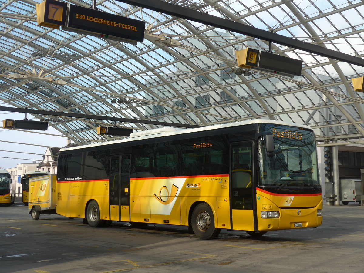 (201'818) - PostAuto Graubnden - GR 106'551 - Irisbus am 2. Mrz 2019 in Chur, Postautostation