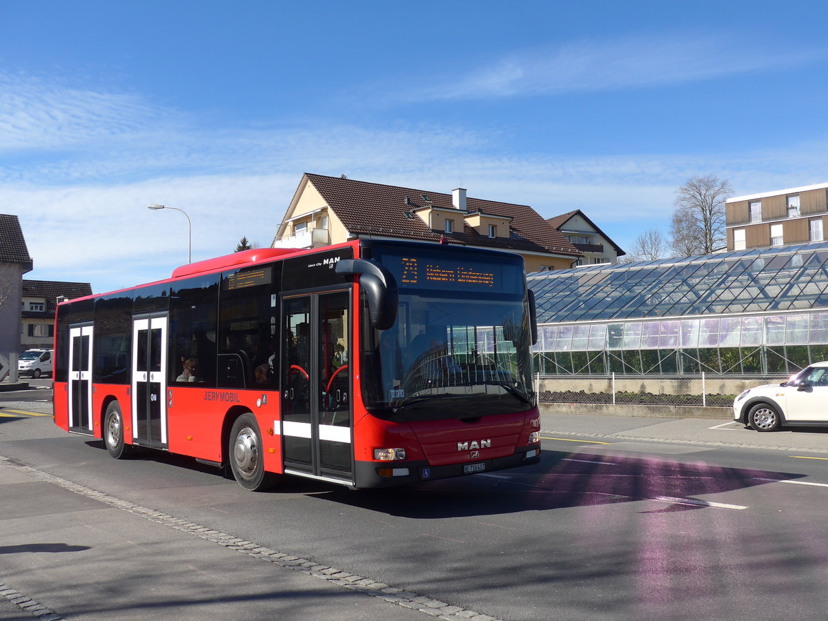 (202'325) - Bernmobil, Bern - Nr. 417/BE 716'417 - MAN am 12. Mrz 2019 in Kniz, Weiermatt
