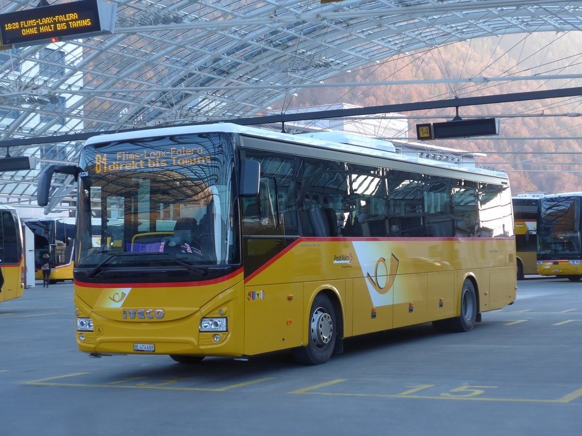 (202'665) - PostAuto Bern - BE 474'688 - Iveco am 20. Mrz 2019 in Chur, Postautostation