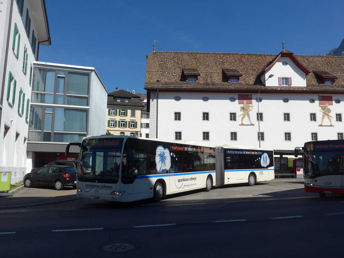 (202'828) - AAGS Schwyz - Nr. 34/SZ 53'434 - Mercedes am 22. Mrz 2019 in Schwyz, Post