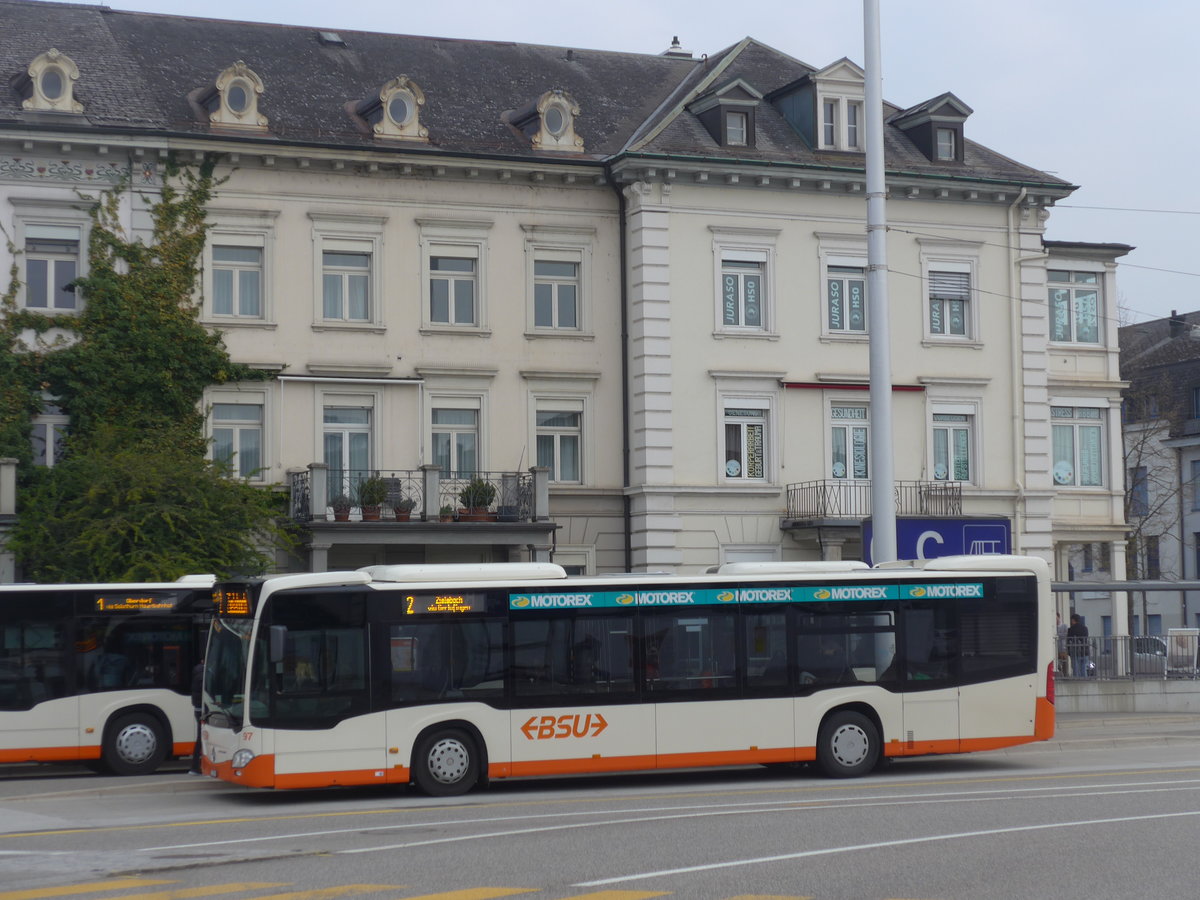 (203'562) - BSU Solothurn - Nr. 97/SO 172'097 - Mercedes am 13. April 2019 beim Hauptbahnhof Solothurn
