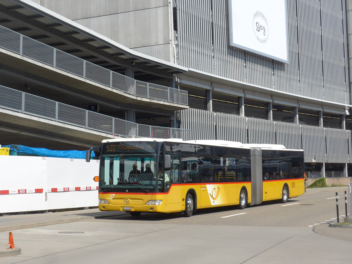 (203'817) - PostAuto Zrich - Nr. 251/ZH 780'883 - Mercedes am 19. April 2019 in Zrich, Flughafen
