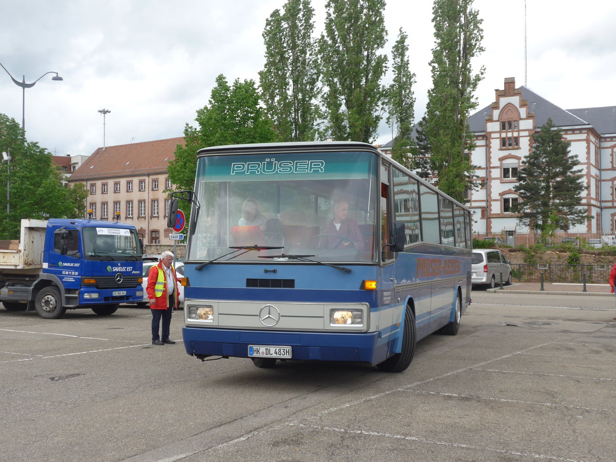 (204'029) - Aus Deutschland: Prser, Neuenkirchen - Nr. 83/HK-DL 483H - Mercedes/Vetter am 26. April 2019 in Haguenau, Parkplatz- 