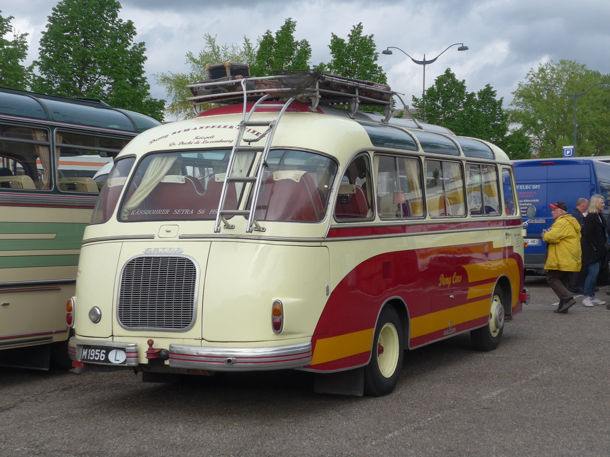 (204'048) - Aus Luxemburg: Demy Cars, Keispelt - M 1956 - Setra am 26. April 2019 in Haguenau, Parkplatz