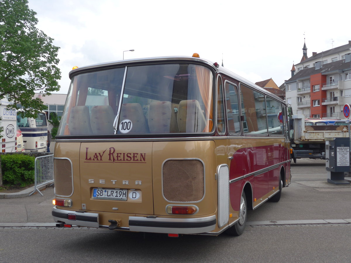(204'098) - Aus Deutschland: Lay Reisen, Pttlingen - SB-LR 19H - Setra am 26. April 2019 in Haguenau, Parkplatz