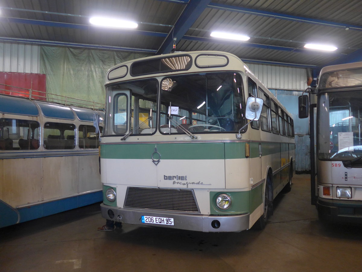 (204'300) - AAF Wissembourg - 206 EQH 95 - Berliet (ex Andr Cars, Riom-s-Montagnes; ex Cipriani, Aurillac) am 27. April 2019 in Wissembourg, Museum