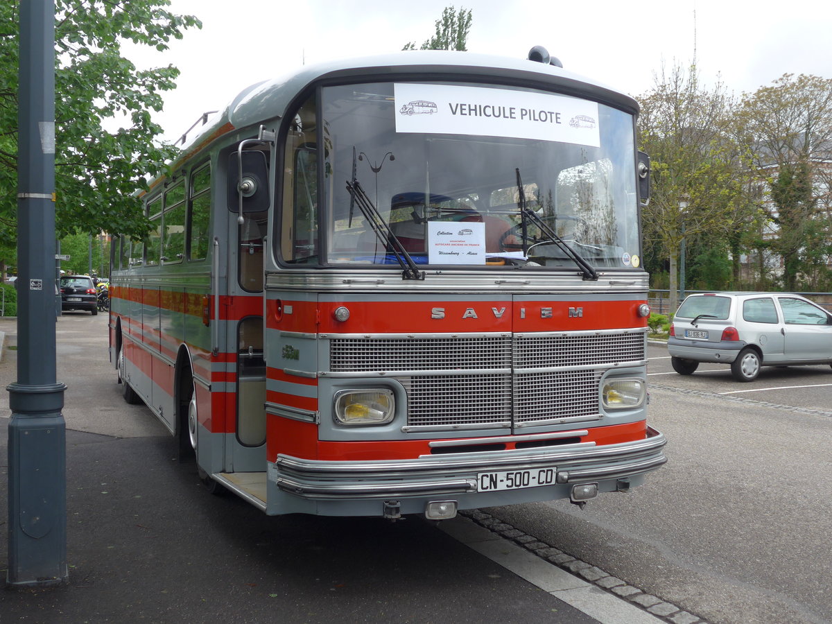 (204'509) - Bonnaud, Cavaillon (AAF) - CN 500 CD - Saviem (ex Comtadins, Carpentras) am 28. April 2019 in Haguenau, Parkplatz