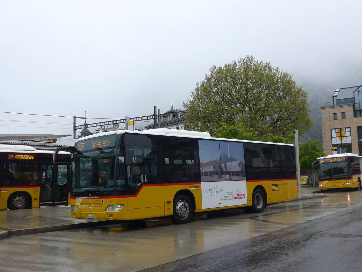 (204'575) - PostAuto Bern - BE 610'533 - Mercedes am 5. Mai 2019 beim Bahnhof Interlaken West